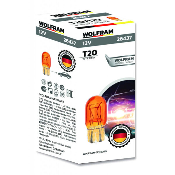 WOLFRAM T20 WY21/5W
